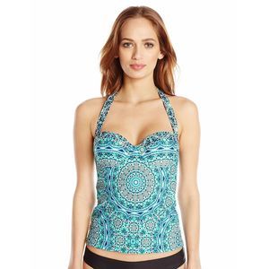 Jessica Simpson Gypsy Life Underwire Tankini Top